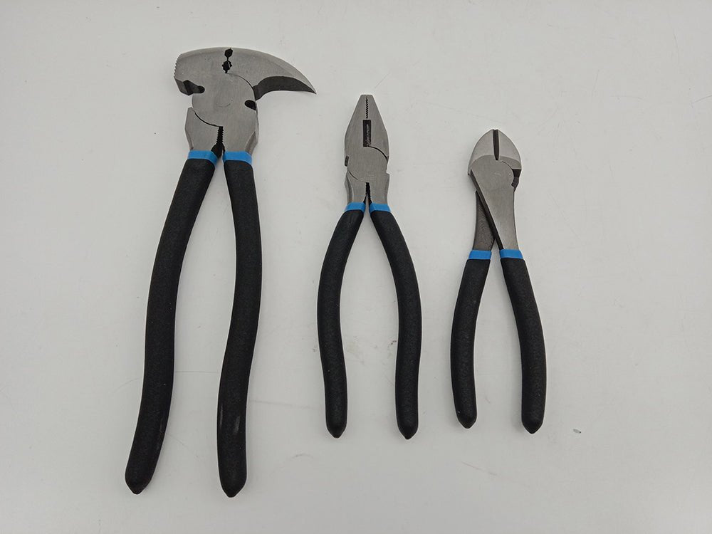 3-Piece Combination Pliers Set 7" 8" 10.5" Heavy Duty T1005 - with | Sold by Uncle Wiener's Wholesale