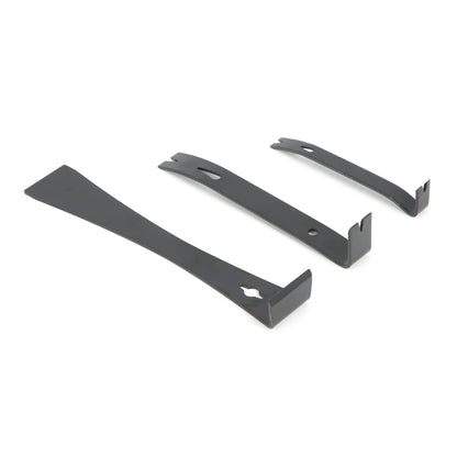 3 Piece Pry Bar Set – Forged Carbon Steel Nail & Trim Puller Kit WT04C2065 - with | Sold by Uncle Wiener's Wholesale