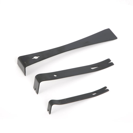 3 Piece Pry Bar Set – Forged Carbon Steel Nail & Trim Puller Kit WT04C2065 - with | Sold by Uncle Wiener's Wholesale