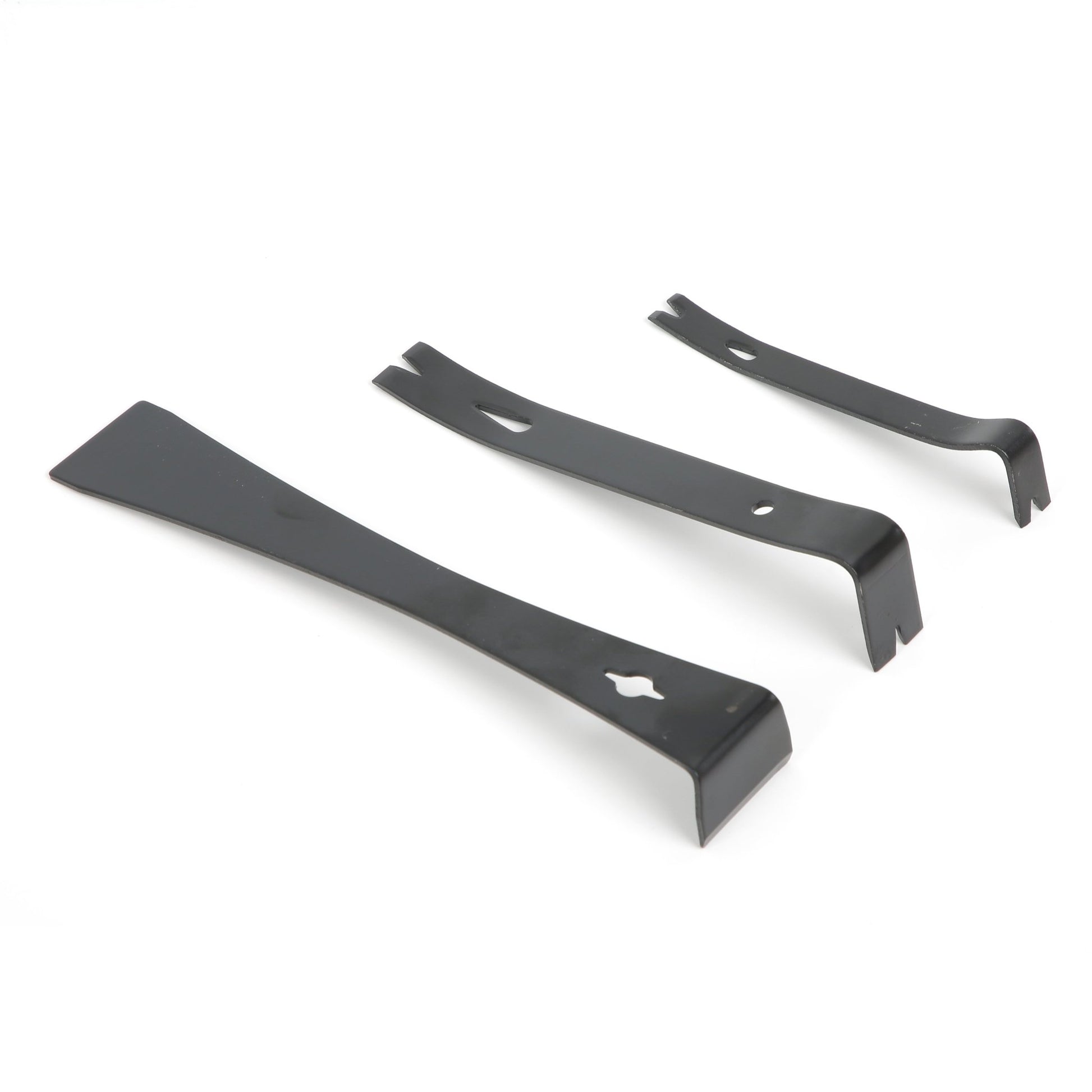 3 Piece Pry Bar Set – Forged Carbon Steel Nail & Trim Puller Kit WT04C2065 - with | Sold by Uncle Wiener's Wholesale