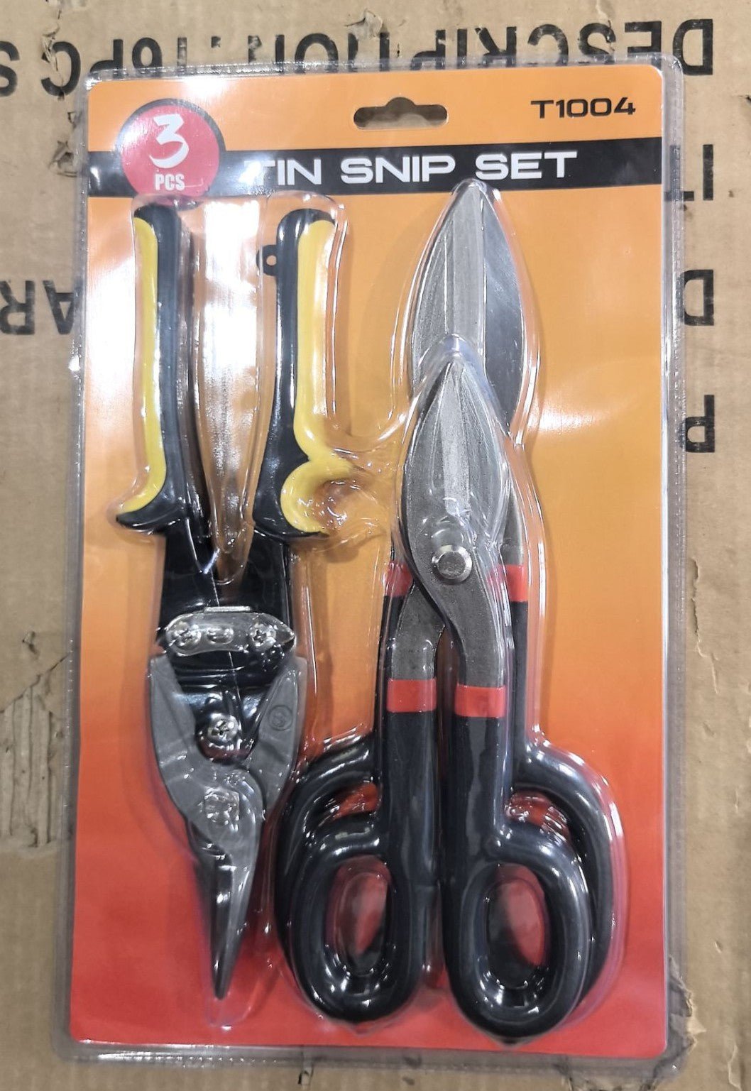 3-Piece Tin Snip Set 8" 10" Aviation Snips Metal Cutting Tools T1004 - with | Sold by Uncle Wiener's Wholesale
