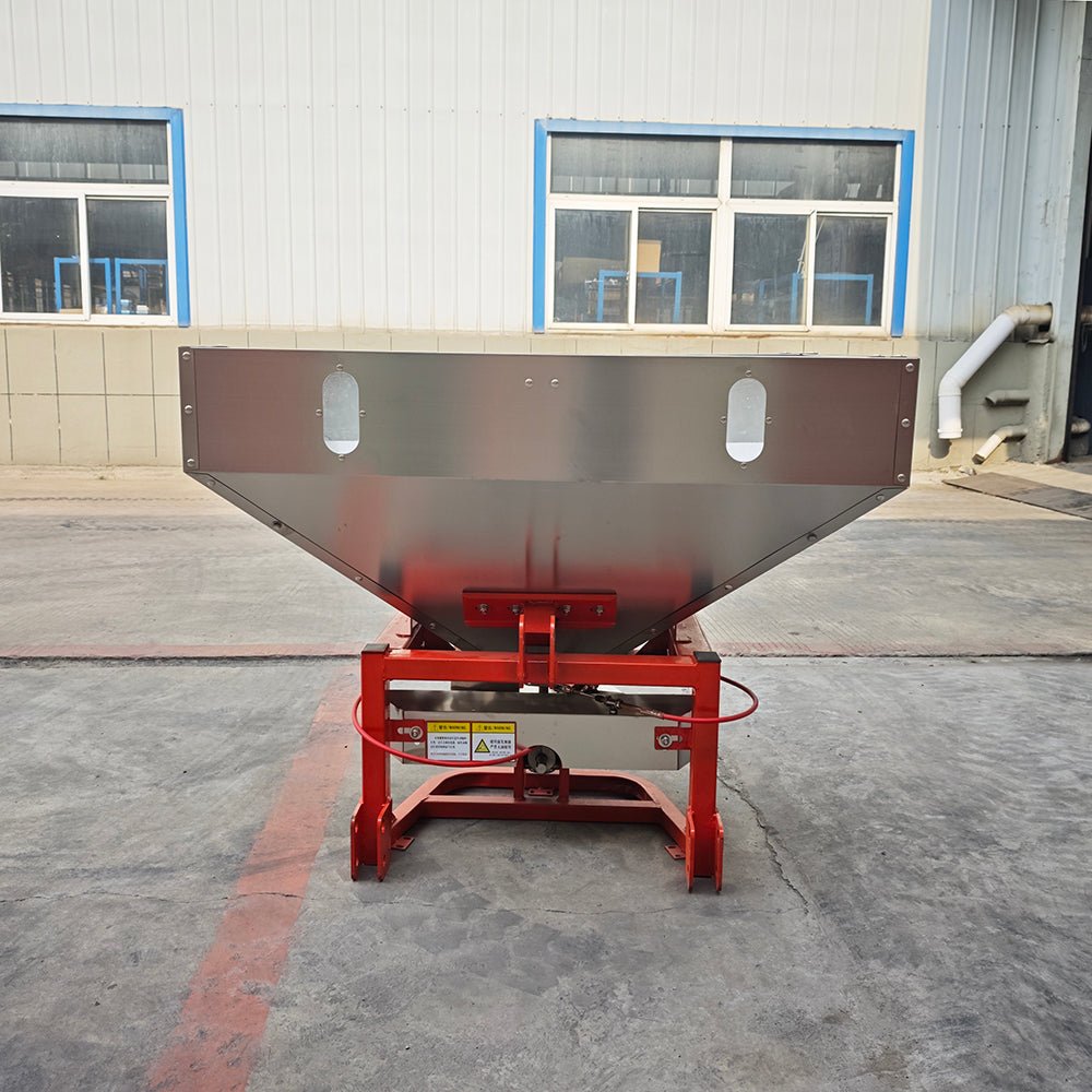 3 Point Hitch Salt Spreader – 500L Stainless Steel PTO Fertilizer & Sand Spreader | SKU 249051 - with | Sold by Uncle Wiener's Wholesale