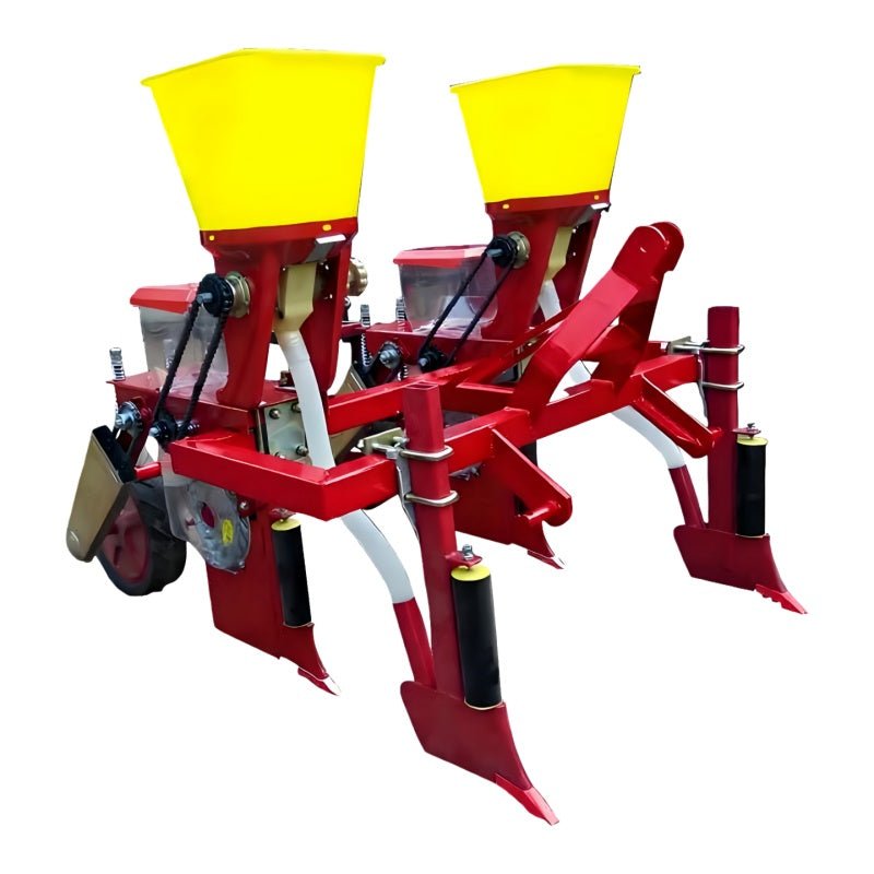 3 Point Tractor 2 4 & 6 Row Corn Planter with Fertilizer Applicator Seeder for Corn, Wheat & Soybeans - with 2 Row Platner 2BYSF2 | Sold by Uncle Wiener's Wholesale