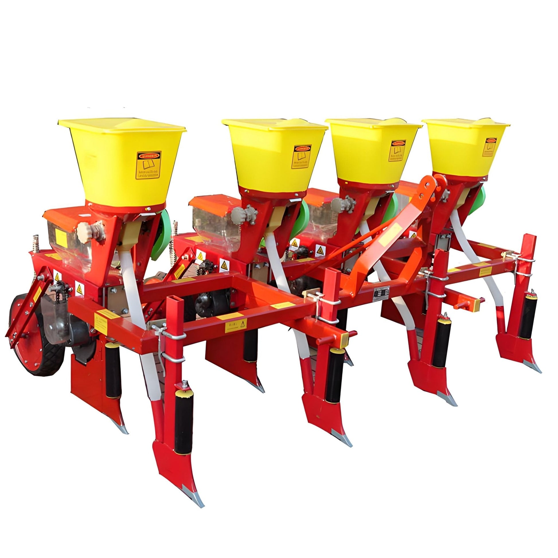 3 Point Tractor 4 Row Corn Planter with Fertilizer Applicator Seeder for Corn, Wheat & Soybeans 2BYSF4 - with | Sold by Uncle Wiener's Wholesale