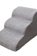 3 - Step Dog Stairs IDB303 – Soft Non - Slip Pet Ramp 22.4×15.7×15.7" IDB303 - Dog Stairs with | Sold by Uncle Wiener's Wholesale