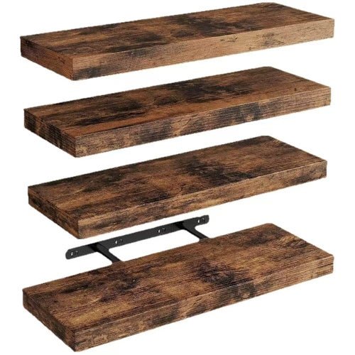 3 Tier Display Stand Wood & Iron Counter Organizer Shelf SY26041818 - with | Sold by Uncle Wiener's Wholesale