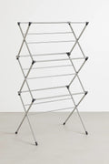 3 - Tier Foldable Clothes Drying Rack – Expandable Steel Laundry Stand for Small Spaces | SKU: AMETR51 - with | Sold by Uncle Wiener's Wholesale