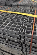 3' x 3' x 1" Interlocking Plastic Grid – EcoGrid Permeable Ground Reinforcement System - with | Sold by Uncle Wiener's Wholesale