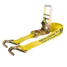 3" x 30' Heavy - Duty J - Hook Ratchet Straps – 15,000 lb Capacity, DOT Compliant 4330JHS - with | Sold by Uncle Wiener's Wholesale