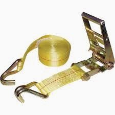 3" x 30' Heavy - Duty J - Hook Ratchet Straps – 15,000 lb Capacity, DOT Compliant 4330JHS - with | Sold by Uncle Wiener's Wholesale