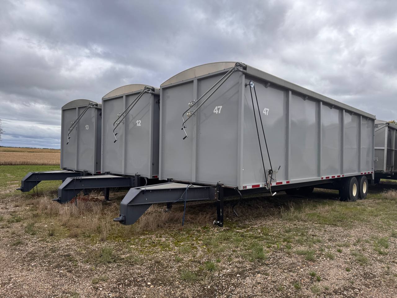 30 ft Drying Cube Silage Wagon – Forage & Silage Wagon with Aeration Floor - with Steel | Sold by Uncle Wiener's Wholesale