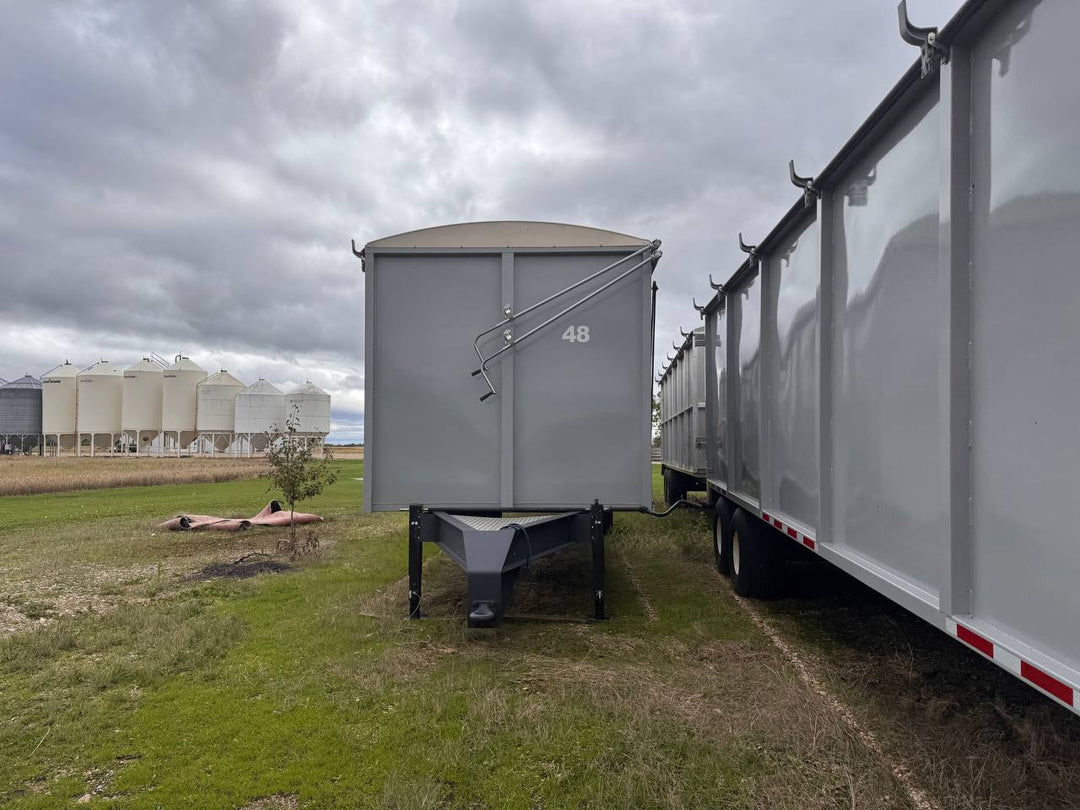 Silage Drying Building 30 ft Drying Cube Silage Wagon – Forage & Silage Wagon with Aeration F ...