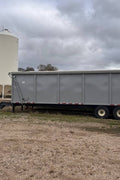 30 ft Drying Cube Silage Wagon – Forage & Silage Wagon with Aeration Floor - with Aluminum | Sold by Uncle Wiener's Wholesale