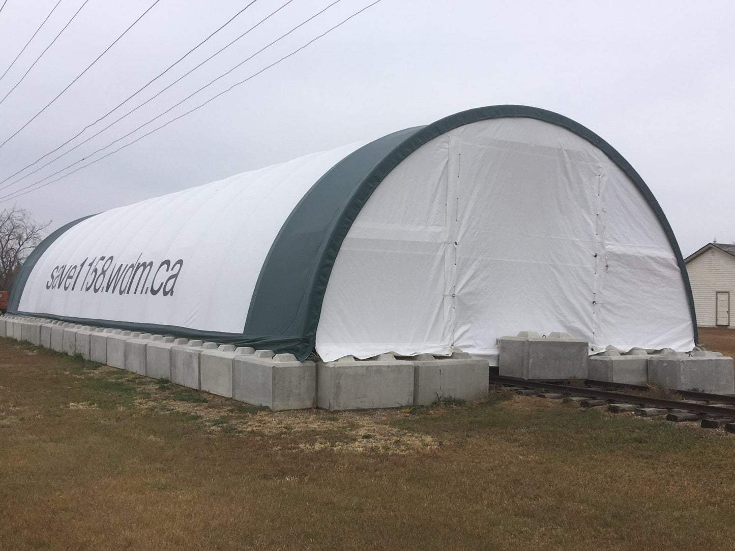 30 Ft Wide Galvanized Steel Storage Shelter – S Model Single Truss Building for Industrial & Farm Use - Farm Equipment with 30X40X15 10.5 OZ PE | Sold by Uncle Wiener's Wholesale