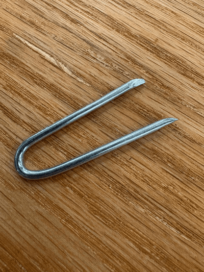 30 lbs Galvanized Fence Staples – Heavy-Duty U-Nails for Wire Fencing & Farm Use (25048221) - Fencing with | Sold by Uncle Wiener's Wholesale