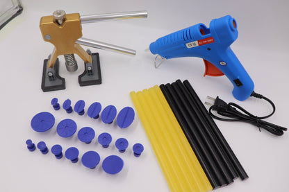 30 PCS Paintless Dent Repair Kit with Glue Gun – DIY Car Dent Puller Tool Set 830573 - with | Sold by Uncle Wiener's Wholesale