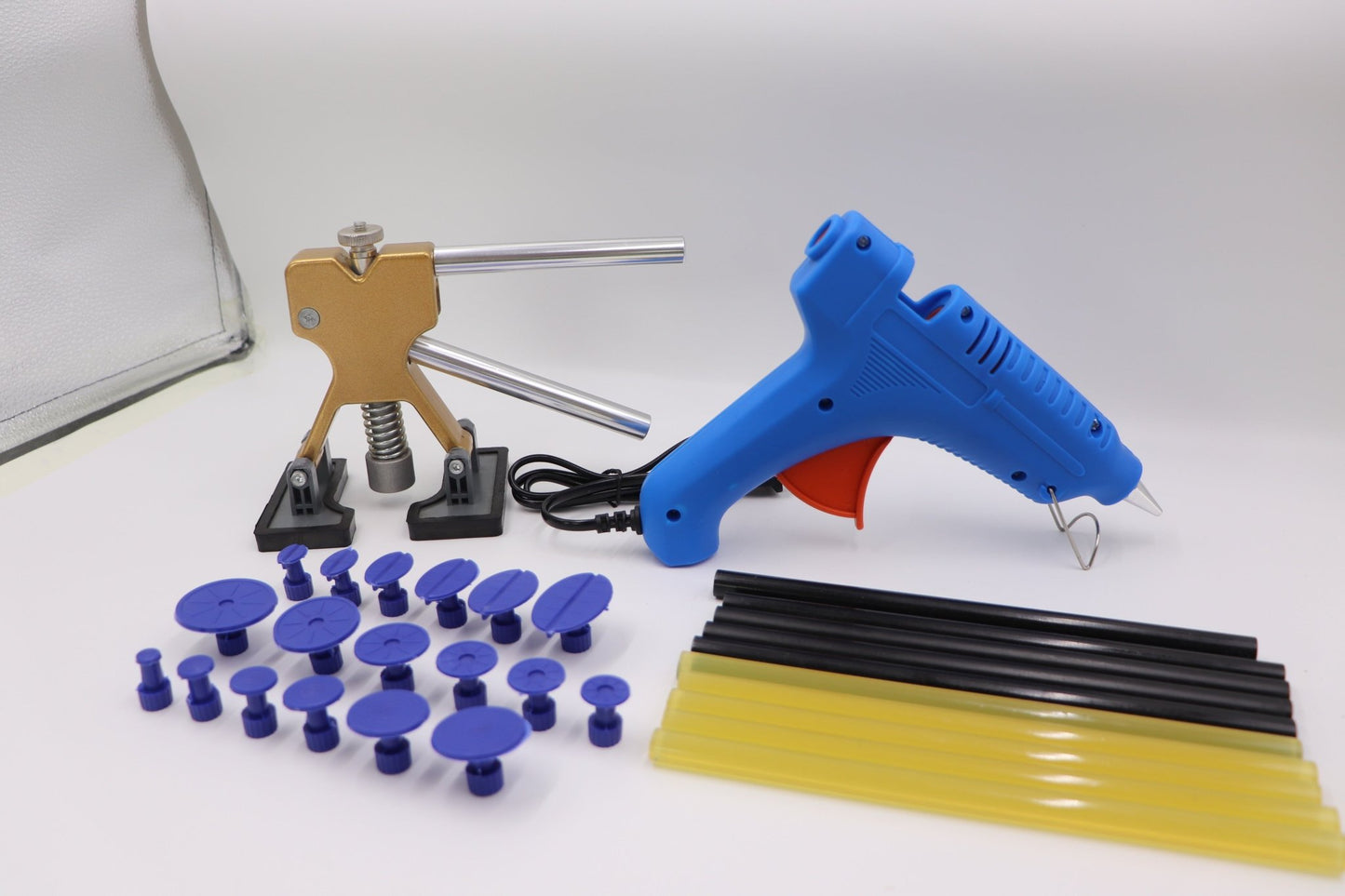 30 PCS Paintless Dent Repair Kit with Glue Gun – DIY Car Dent Puller Tool Set 830573 - with | Sold by Uncle Wiener's Wholesale