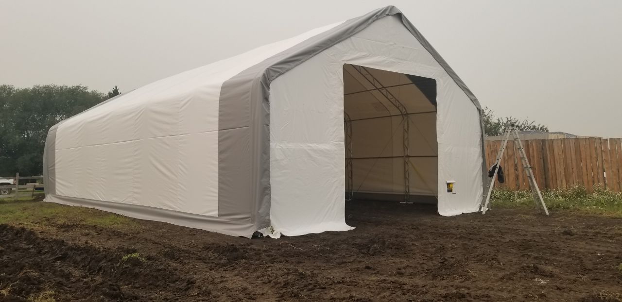 30′ WIDE DOUBLE TRUSS STORAGE BUILDINGS - with Standard 30X40X20 | Sold by Uncle Wiener's Wholesale