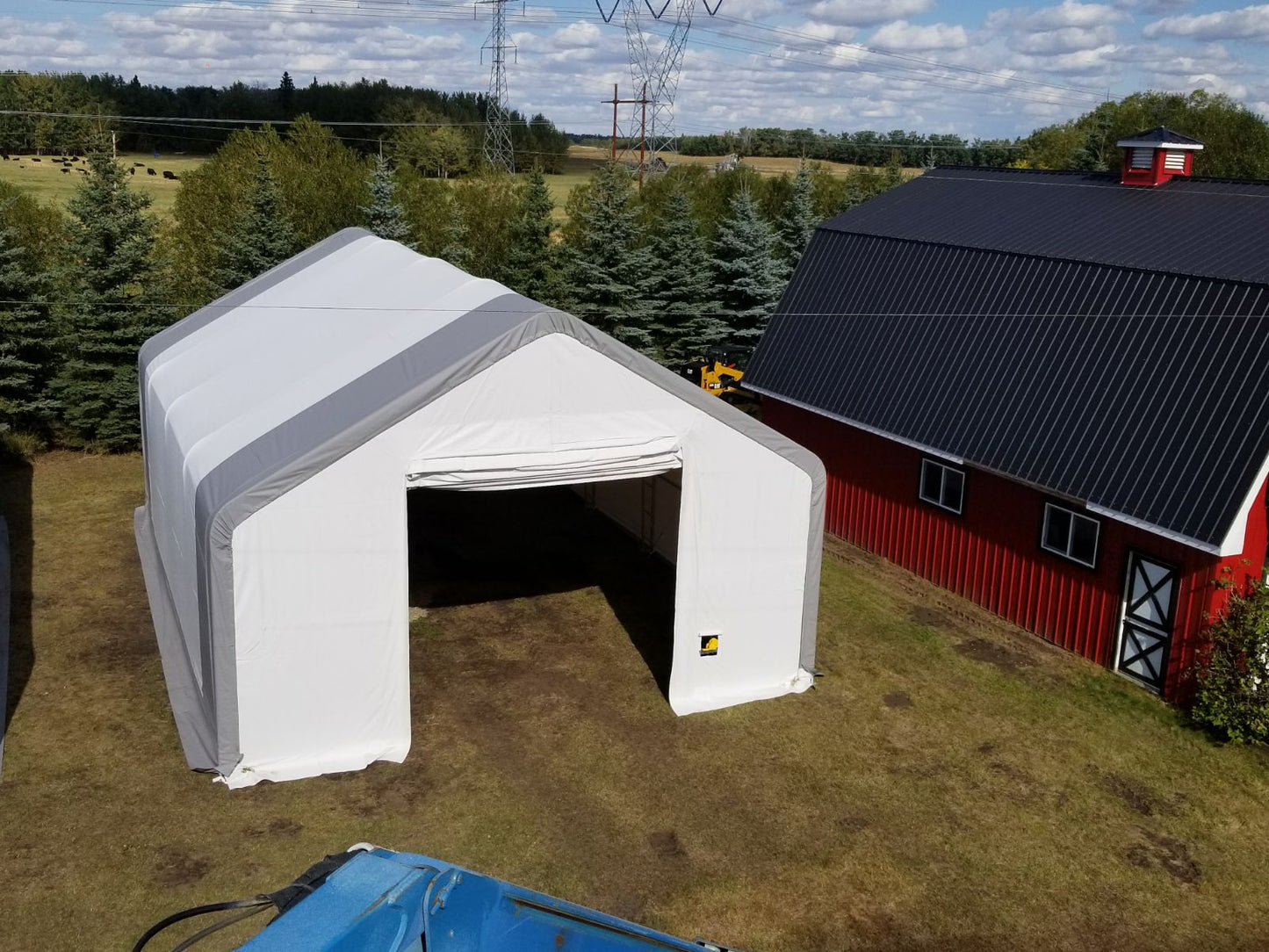 30′ WIDE DOUBLE TRUSS STORAGE BUILDINGS - with Standard 30X40X20 | Sold by Uncle Wiener's Wholesale