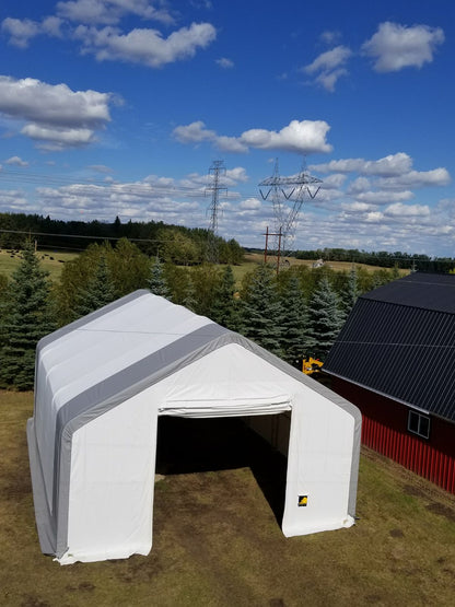 30′ WIDE DOUBLE TRUSS STORAGE BUILDINGS - with Standard 30X40X20 | Sold by Uncle Wiener's Wholesale