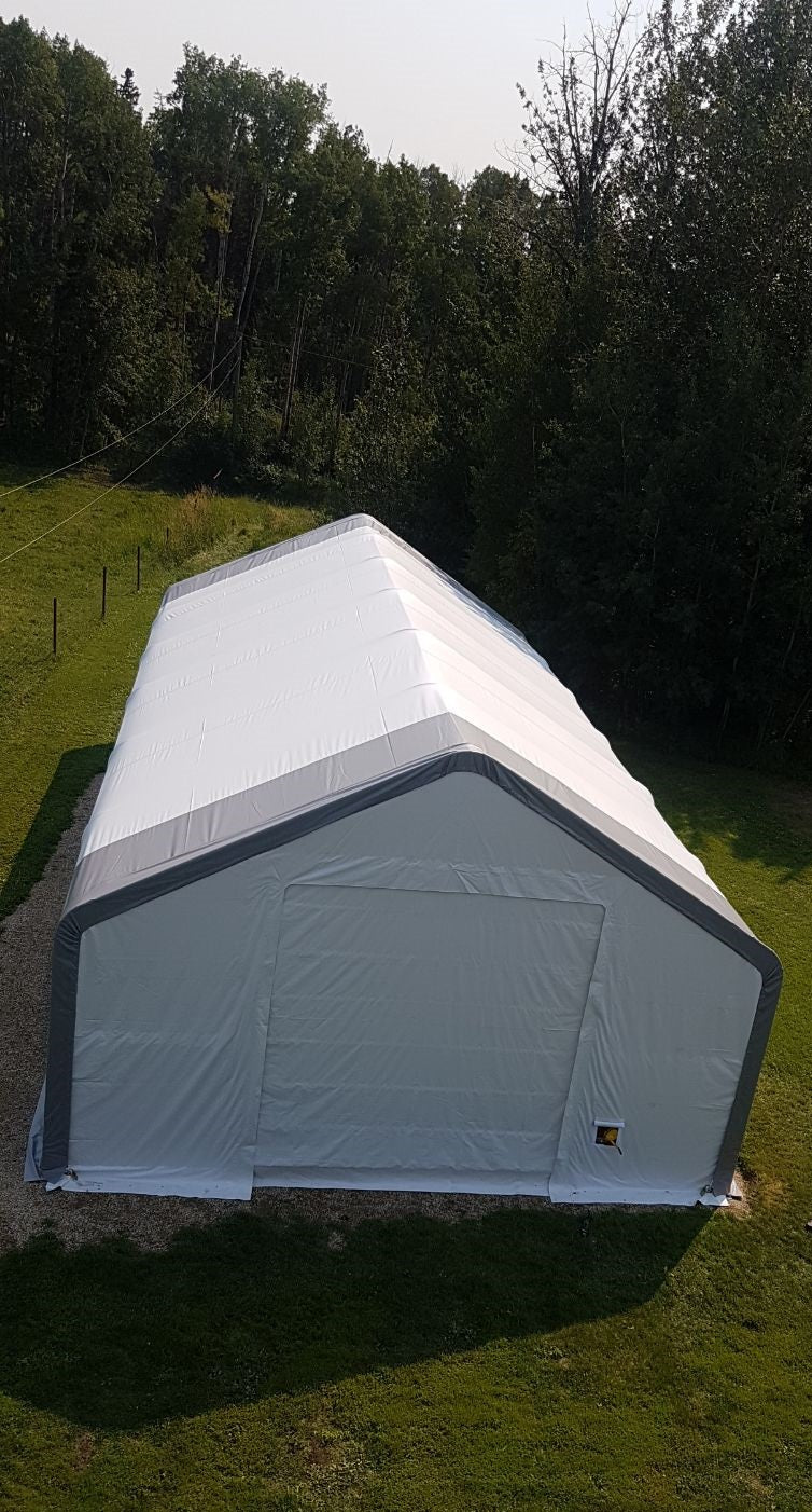 30′ WIDE DOUBLE TRUSS STORAGE BUILDINGS - with Standard 30X40X20 | Sold by Uncle Wiener's Wholesale