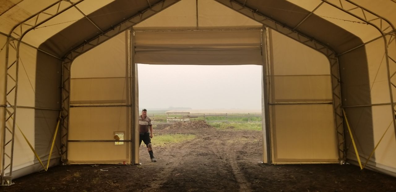 30′ WIDE DOUBLE TRUSS STORAGE BUILDINGS - with Standard 30X40X20 | Sold by Uncle Wiener's Wholesale