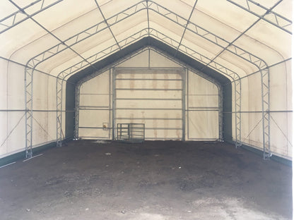 30′ WIDE DOUBLE TRUSS STORAGE BUILDINGS - with Standard 30X40X20 | Sold by Uncle Wiener's Wholesale