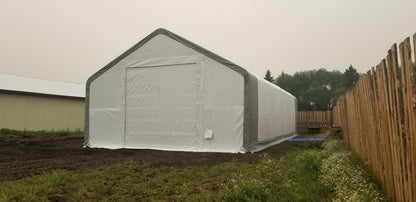 30′ WIDE DOUBLE TRUSS STORAGE BUILDINGS - with Standard 30X40X20 | Sold by Uncle Wiener's Wholesale