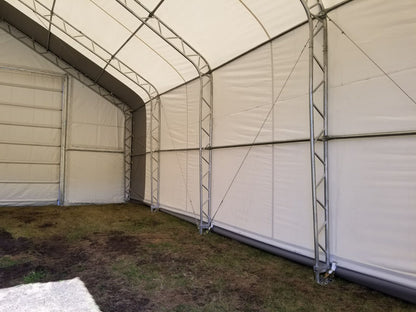 30′ WIDE DOUBLE TRUSS STORAGE BUILDINGS - with Standard 30X40X20 | Sold by Uncle Wiener's Wholesale