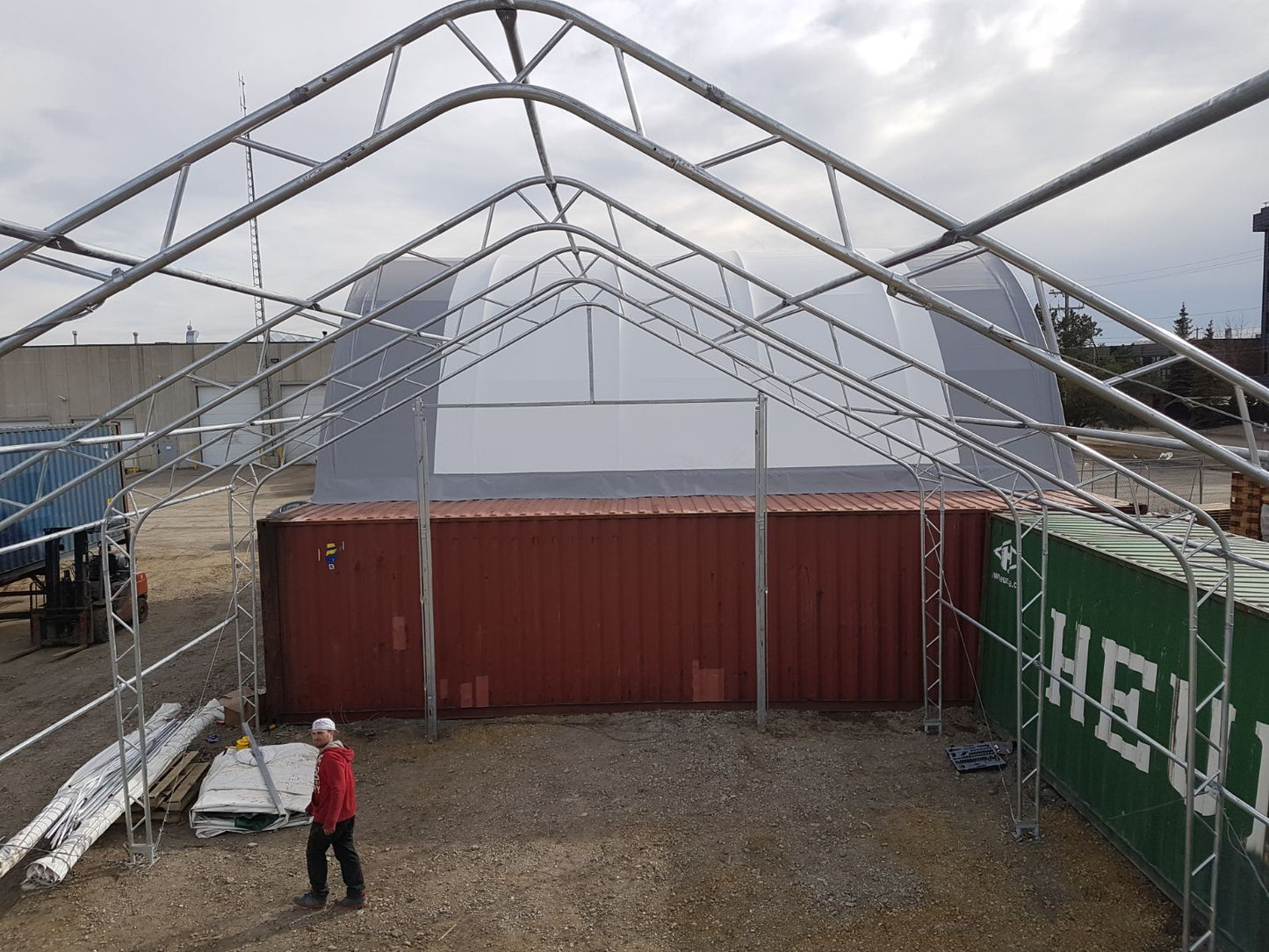 30′ WIDE DOUBLE TRUSS STORAGE BUILDINGS - with Standard 30X40X20 | Sold by Uncle Wiener's Wholesale