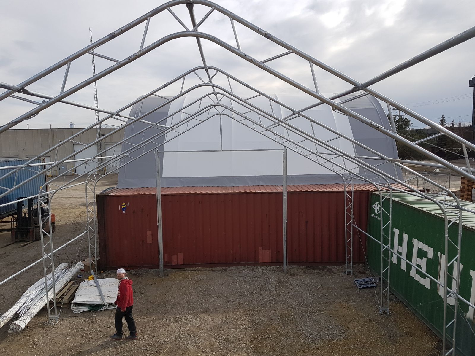 30′ WIDE DOUBLE TRUSS STORAGE BUILDINGS - with Standard 30X40X20 | Sold by Uncle Wiener's Wholesale