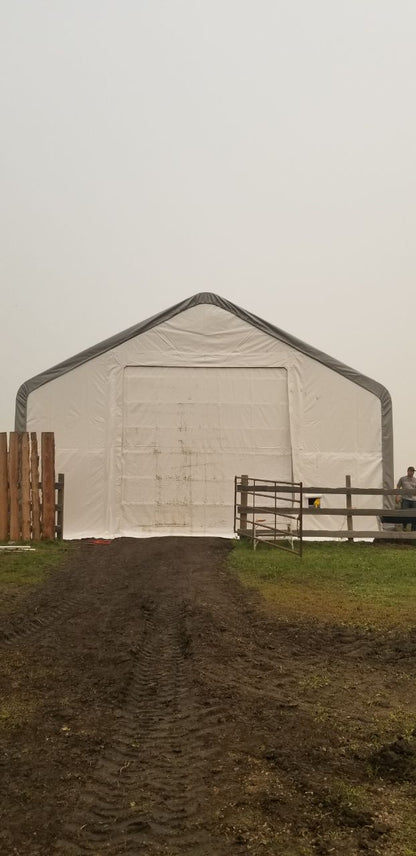 30′ WIDE DOUBLE TRUSS STORAGE BUILDINGS - with Standard 30X40X20 | Sold by Uncle Wiener's Wholesale