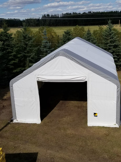 30′ WIDE DOUBLE TRUSS STORAGE BUILDINGS - with Standard 30X40X20 | Sold by Uncle Wiener's Wholesale