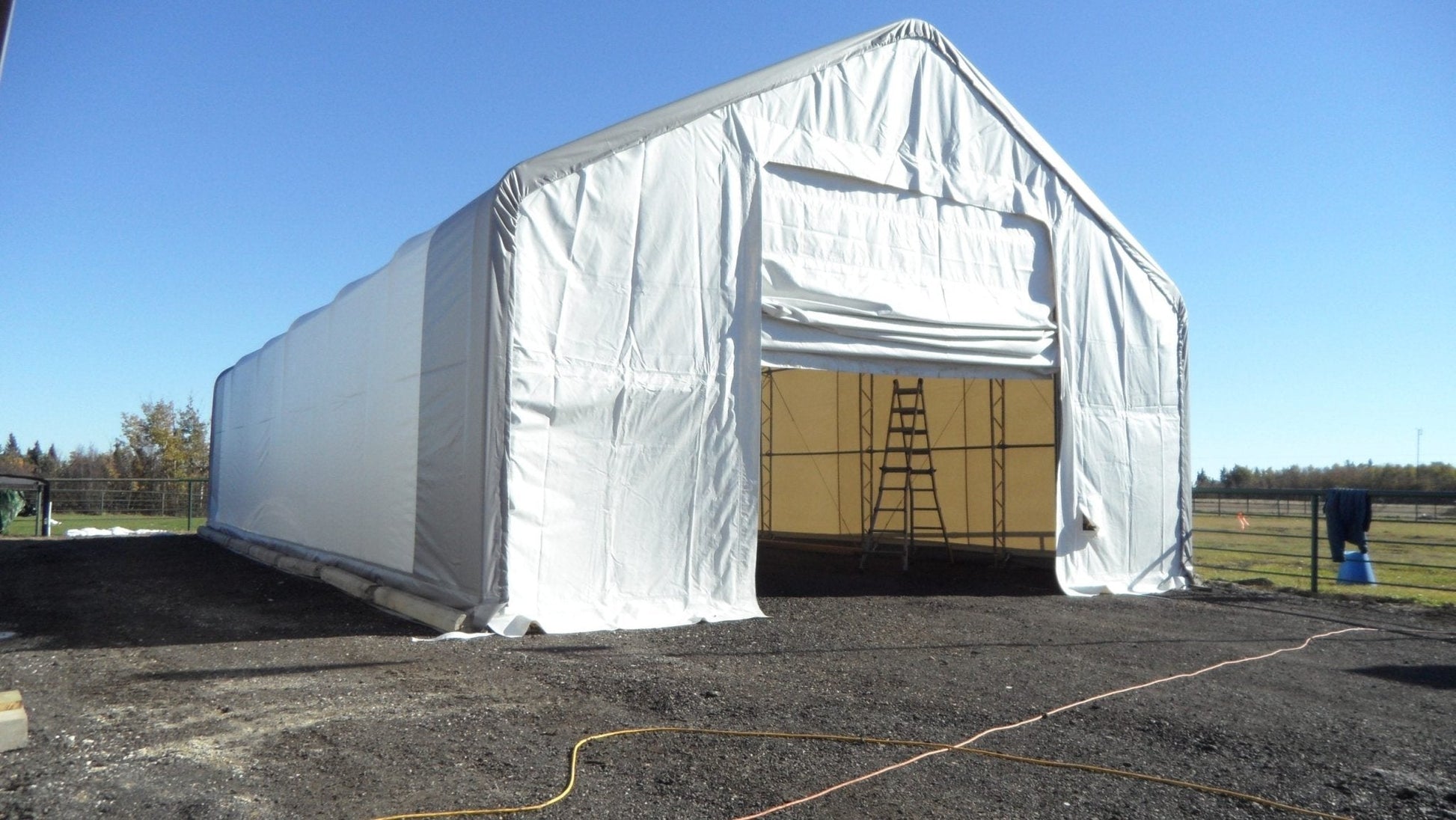 30′ WIDE DOUBLE TRUSS STORAGE BUILDINGS - with Standard 30X40X20 | Sold by Uncle Wiener's Wholesale