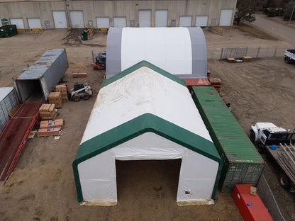 30′ WIDE DOUBLE TRUSS STORAGE BUILDINGS - with Standard 30X40X20 | Sold by Uncle Wiener's Wholesale