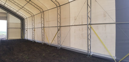 30′ WIDE DOUBLE TRUSS STORAGE BUILDINGS - with Standard 30X40X20 | Sold by Uncle Wiener's Wholesale