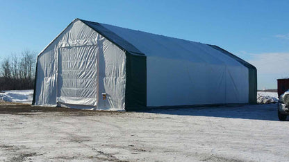 30′ WIDE DOUBLE TRUSS STORAGE BUILDINGS - with Standard 30X40X20 | Sold by Uncle Wiener's Wholesale