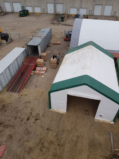 30′ WIDE DOUBLE TRUSS STORAGE BUILDINGS - with Standard 30X40X20 | Sold by Uncle Wiener's Wholesale