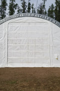 30′ Wide Portable Oval Truss Storage Shelter – SP Model with UV - Resistant Fabric & Anchoring Kit - Portable Oval Storage Shelter with 30X40X15 10.5 OZ PE | Sold by Uncle Wiener's Wholesale