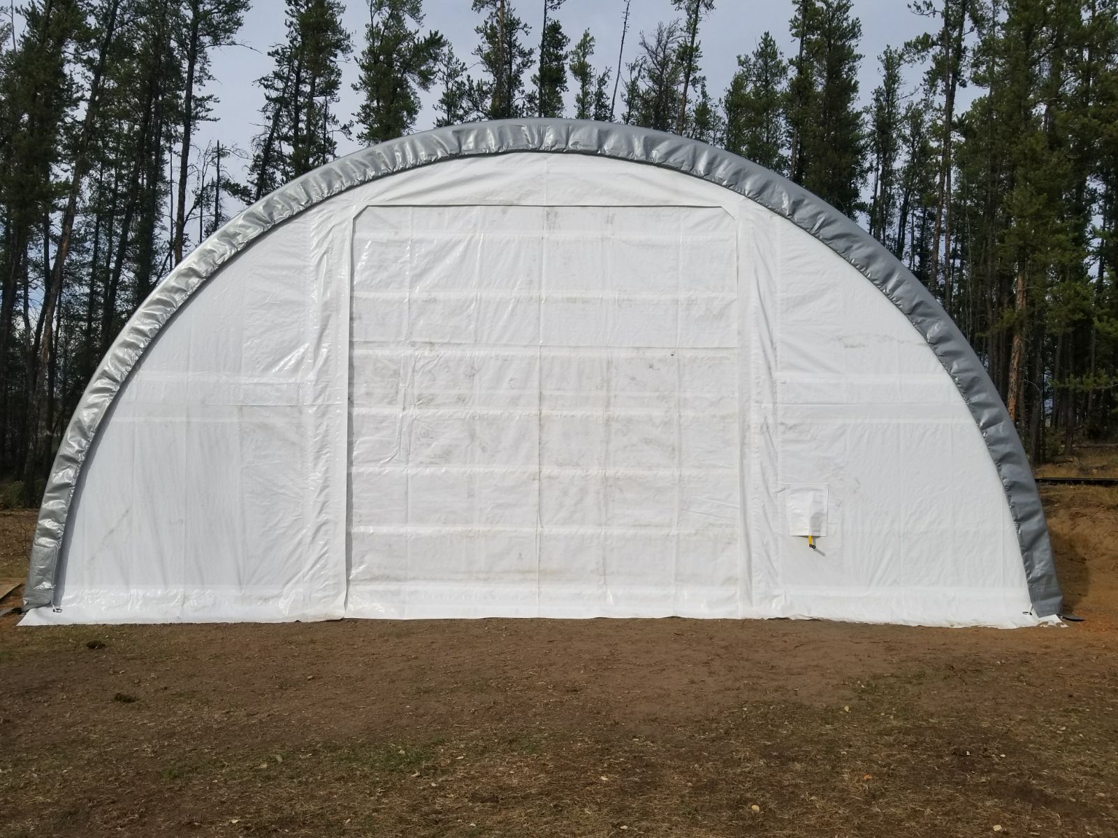 30′ Wide Portable Oval Truss Storage Shelter – SP Model with UV - Resistant Fabric & Anchoring Kit - Portable Oval Storage Shelter with 30X40X15 10.5 OZ PE | Sold by Uncle Wiener's Wholesale