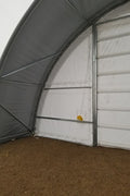 30′ Wide Portable Oval Truss Storage Shelter – SP Model with UV - Resistant Fabric & Anchoring Kit - Portable Oval Storage Shelter with 30X40X15 10.5 OZ PE | Sold by Uncle Wiener's Wholesale