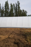 30′ Wide Portable Oval Truss Storage Shelter – SP Model with UV - Resistant Fabric & Anchoring Kit - Portable Oval Storage Shelter with 30X40X15 10.5 OZ PE | Sold by Uncle Wiener's Wholesale