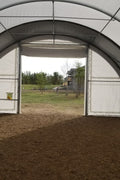 30′ Wide Portable Oval Truss Storage Shelter – SP Model with UV - Resistant Fabric & Anchoring Kit - Portable Oval Storage Shelter with 30X40X15 10.5 OZ PE | Sold by Uncle Wiener's Wholesale