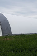 30 ft PVC fabric shelter with double truss - [Specific View or Usage]