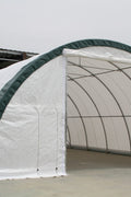 30′ Galvanized Steel Truss Storage Building – S Model with UV-Treated Cover