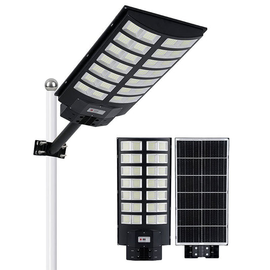 3000W LED Solar Street & Yard Light – XL800 Outdoor Security Fixture | SKU: XL800 JXFL3000 - with | Sold by Uncle Wiener's Wholesale
