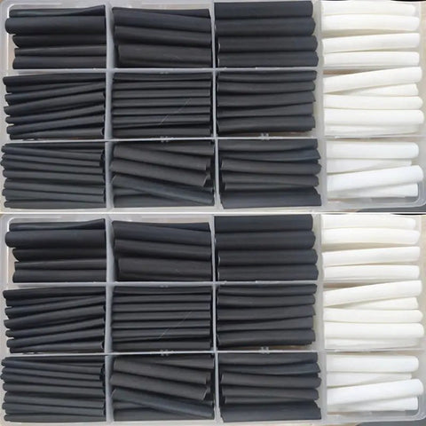 300pcs Polyolefin Shrinking Assorted Heat Shrink Tube Set CZ0000550 - with | Sold by Uncle Wiener's Wholesale