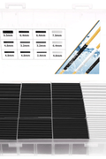 300pcs Polyolefin Shrinking Assorted Heat Shrink Tube Set CZ0000550 - with | Sold by Uncle Wiener's Wholesale