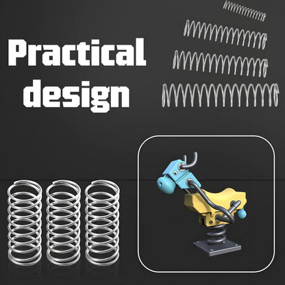 300pcs Stainless Steel Compression Spring Kit Assortment FS011296 - with | Sold by Uncle Wiener's Wholesale