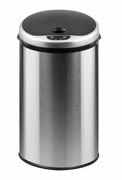 30L Stainless Steel Motion Sensor Trash Can – Automatic Touchless Bin – 329636 - with | Sold by Uncle Wiener's Wholesale